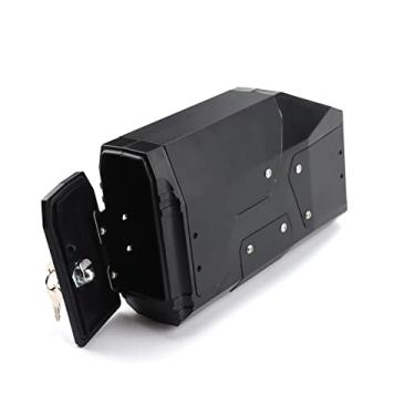 Imagem de aqxreight Caixa de Ferramentas Lateral Motocicleta Tampa Removível Com Bloqueio e Chave 4.2L de Armazenamento Grande e Aço Inoxidável para R1250GS R1200GS LC Adventure F750 F850 2002-2019
