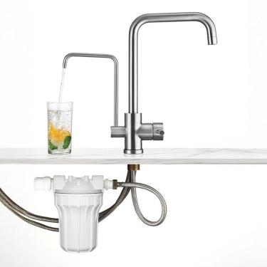 Imagem de Torneira Misturador Monocomando Lorenzetti LorenLoft 2263 I82 com Saída Para Água Filtrada e Filtro