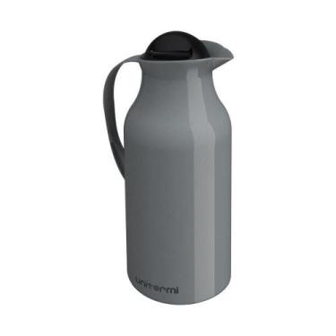 Imagem de Garrafa Térmica De Mesa Siena Cinza 1L Café Chá Chimarrão - OUTRAS MAR