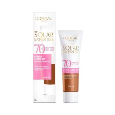 Imagem de Protetor Solar Facial Loreal FPS 70 Expertise Efeito Makeup 5.0 - LOre