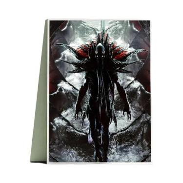 Imagem de Pôster Artístico Clássico Do Jogo Baldur's Gate 3 Em HD, Decoração De 