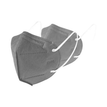 Imagem de Máscara Facial FFP2 KN95 Preta 10-200PCS 5 Camadas Não Tecida Reutiliz