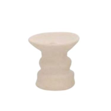 Imagem de Castiçal Em Cerâmica Bege 11X11Cm 19130-G Mart