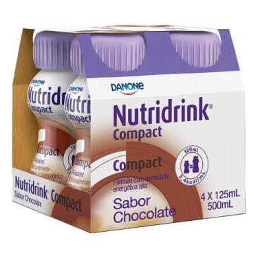 Imagem de Nutridrink compact chocolate 4x125ml - danone
