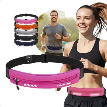 Imagem de Pochete Treino Academia Slim Corrida Fitness Porta Celular - Hxt, Rosa