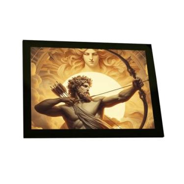 Imagem de Quadro Decorativo Deus Apollo Mitologia Grega Ilustração Decoração Poster Quarto Sala