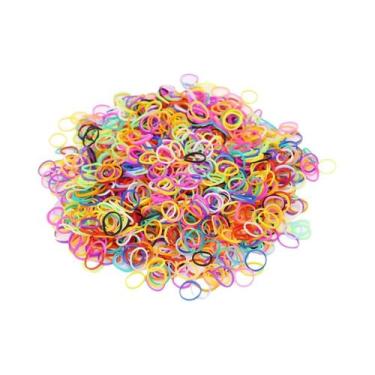 Imagem de Brincos De Elástico De Duas Cores Para Meninas, Brinquedo DIY Para Faz