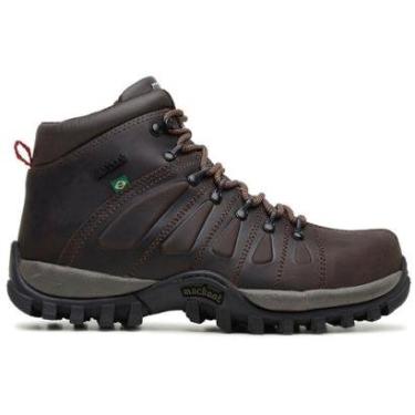 Imagem de Bota De Segurança Cano Alto Macboot C.A0001 Café - 45.472 - 35-Unissex
