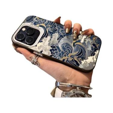 Imagem de Capa De Celular Criativa Ocean Waves Ukiyo-e Para Xiaomi POCO X7 X6 X5