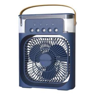 Imagem de Climatizador Umidificador FAN Air Cooler Azul 600ml 3 Veloci - Congrat