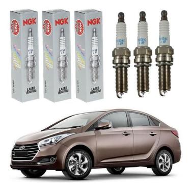 Imagem de Jogo Vela Ignição Ngk Hb20s 1.0 12v 3cc Aspirado 2016 A 2019