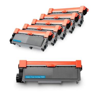 Imagem de Kit com 5 Cartuchos Toner Compatível TN2340 TN2360 TN2370 TN660 - Prem