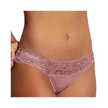Imagem de Tanga Duloren Feminina Art Sempre Paraty 137346 33-Rose Passe, EG, 33,