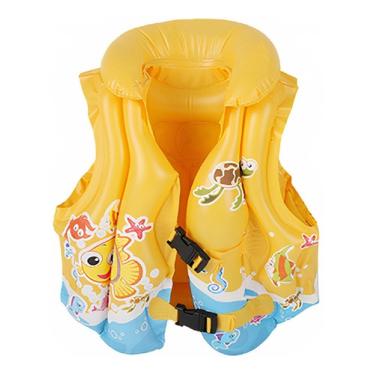 Imagem de Colete Boia Inflável Estampado - Art Summer - Amarelo