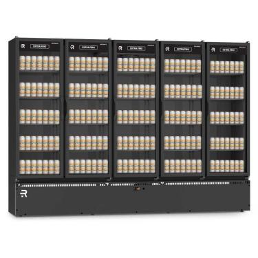 Imagem de Auto Serviço Vanguard Extra Frio 5 Portas Preto ASVEF5P 220V - Refrimate