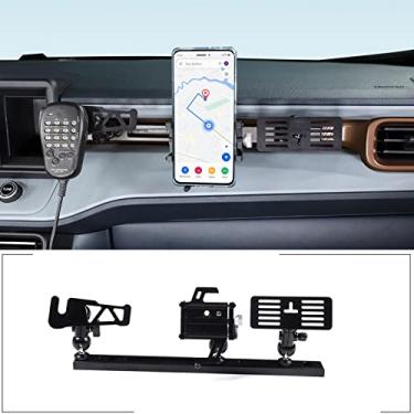 Imagem de Suporte multifuncional de intercomunicadores de telefone para carro adequado para caminhonete Ford Maverick 2022 2023, suporte de celular para painel de painel de painel para painel de carro