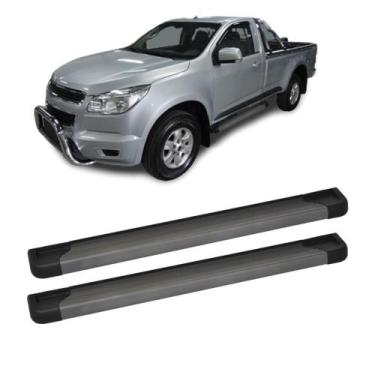 Imagem de Estribo S10 2013 em diante Cabine Simples Grafite - CCF