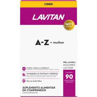 Imagem de Multivitamínico Lavitan AZ Para Mulher Com 90 Comprimidos - CIMED