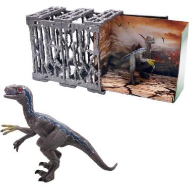 Imagem de Dinossauro Dino NA Jaula com Movimento - Pica Pau