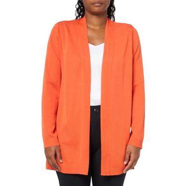 Imagem de Jones New York Cardi feminino aberto na frente com carcela novidade, Mango Flora, G