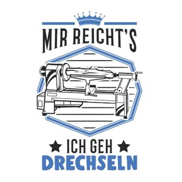 Imagem de Drechsler Notizbuch: Mir reicht's Ich geh Drechseln Drechsler Geschenk / 6x9 Zoll / 120 karierte Seiten Seiten