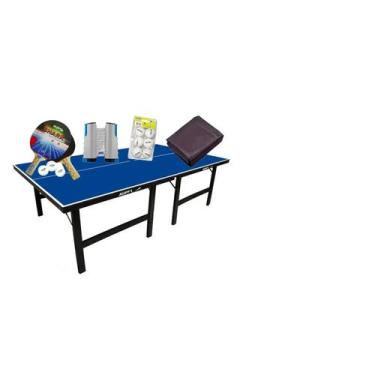 Imagem de MESA PING PONG MDP 15mm Klopf 1013 + Kit 5055 + Kit 5075 + Rede Retrát