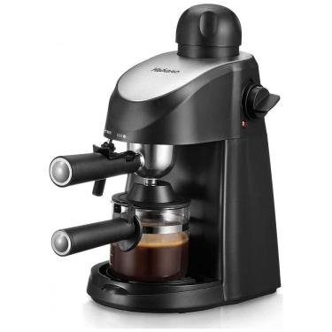 Imagem de Máquina de Café Expresso com Bocal de Leite, 110V, Yabano CM6816, Preta