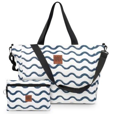 Imagem de Bolsa de Praia Isla + Kai Travel - Leve e Impermeável
