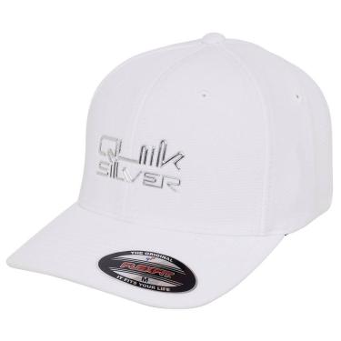 Imagem de Boné Quiksilver Aba Curva Omni Chrome Line SM25 White