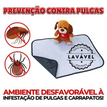 Imagem de 12 Tapetinhos Macios para Dormir Pet Antipulgas 300 Lavagens 70x50 Jor