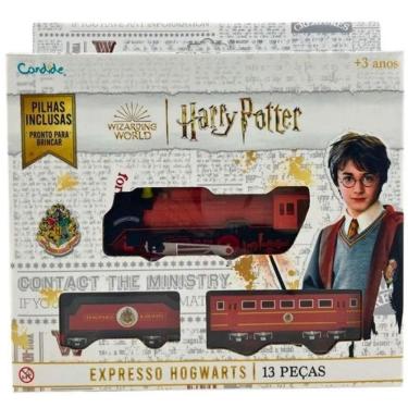 Imagem de Ferrovia Magica HARRY Potter Expresso Hogwarts 13 Peças Candide