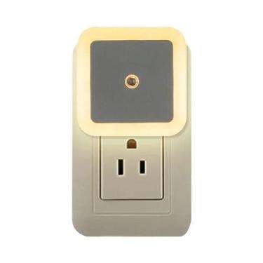 Imagem de Bebê Crianças Sem Fio Led Night Light Mini Lâmpada De Parede Quadrada 
