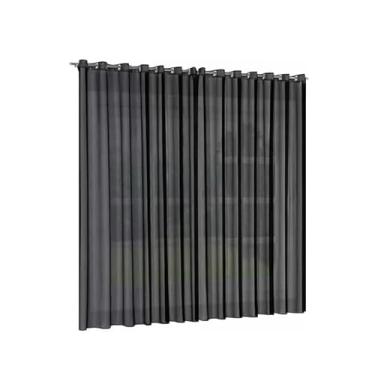 Imagem de Cortina Roma Para Sala e Quarto 4,00 x 2,50 Admirare Cor: Preta