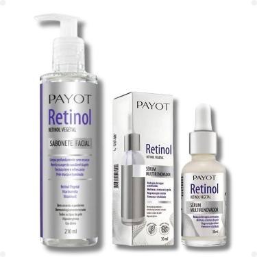 Imagem de Kit Payot Retinol Vegetal: Sabonete Facial 210ml e Sérum Multirenovador 30ml