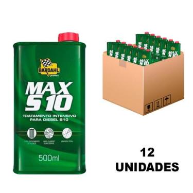 Imagem de Kit 12 Aditivo para Combustível Max S10 500ML - BARDAHL