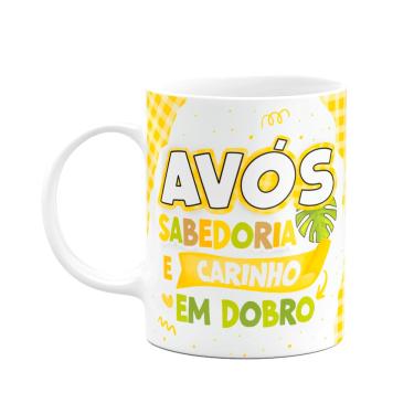 Imagem de Caneca dos Avós - Sabedoria e carinho em dobro - 325ml