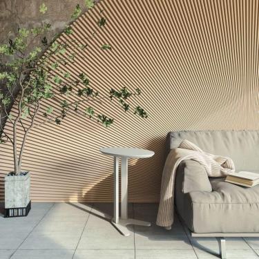 Imagem de Mesa Auxiliar Oval 60cm - Dalla Costa Off White