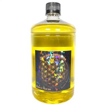 Imagem de Fluido Premium Entre Marés 1 litro Para Lamparina/Vela Líquida - Refil Transparente/Amarelo/Azul/Lilás/Rosa/Verde (Amarelo)