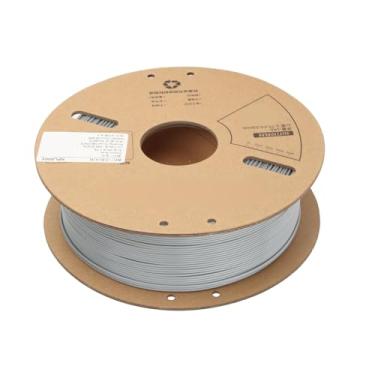 Imagem de Filamento do PLA impressora 3D 1,75 mm de adesão forte impressão sedosa de alta tenacide de resistência baixa para impressoras 3D FDM 1kg 340m (Cinza)