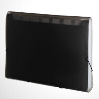 Imagem de Pasta Plascony Sanfonada Grande 31 Divisórias Fume .Sge-31