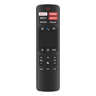 Imagem de AIDITIYMI Controle remoto de substituição ERF3I69H compatível com Hisense Smart 4K TV 50RG 55RG 65RG 55H9100E 55Q8809 65H9100E ERF3B69 ERF3A69S ERF3B69S
