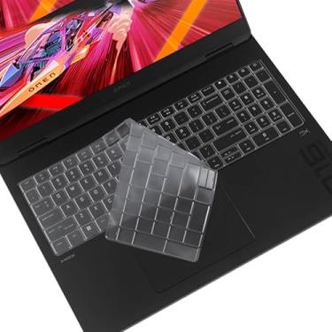 Imagem de Capa de teclado para 2025 HP OMEN Max 16 Gaming Laptop Keyboard 16t-ah000 16-ah 16-ah0097nr 16 polegadas capa de teclado de laptop Skin-TPU