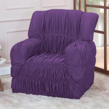 Imagem de Capa Protetora para Poltrona do Papai 1 Lugar Elasticada Premium - Nal