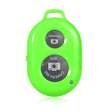 Imagem de Controle Remoto Disparador De Fotos Bluetooth Selfie - Verde
