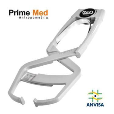 Imagem de Adipômetro Clínico Prime Neo Cinza Com Software 8.0 e Web - PRIME MED