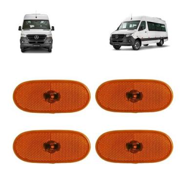 Imagem de Kit pisca lateral friso mercedes benz 2020 a 2024 - MOTORS VANS
