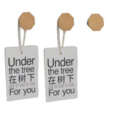 Imagem de Ganchos magnéticos resistentes para organização, ganchos de madeira versáteis e elegantes para pendurar ferramentas, cordas de mangueiras de jardim, utensílios de cozinha em armazéns, cruzeiro (faia-A