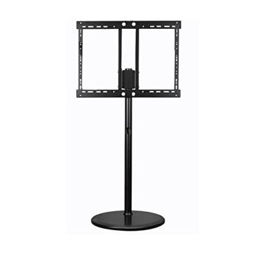 Imagem de Suporte de TV Suporte de TV montado no chão de casa Suporte de TV integrado escritório sala de conferências aço inoxidável suporte de exibição vertical resistente '' 40-85 polegadas suporte de parede