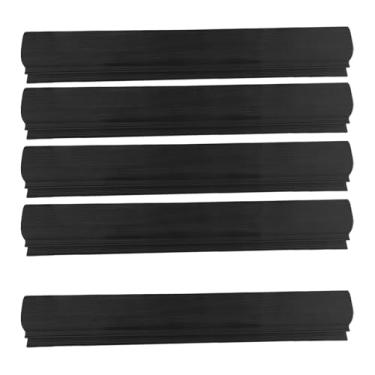 Imagem de Ysyqkn Organizador de Cabos para Mesa - Conjunto de 5 Peças - Organizador de Fios E Cabos para Computador - Ideal para Escritório E Mesa de Computador, Preto