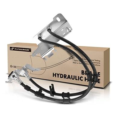 Imagem de A-Premium Mangueira hidráulica de freio central traseiro compatível com modelos Ford selecionados - Para F-250 Super Duty 2018-2021, para F350 Super Duty 2018-2019, F450 Super Duty 2018-2020, 4WD